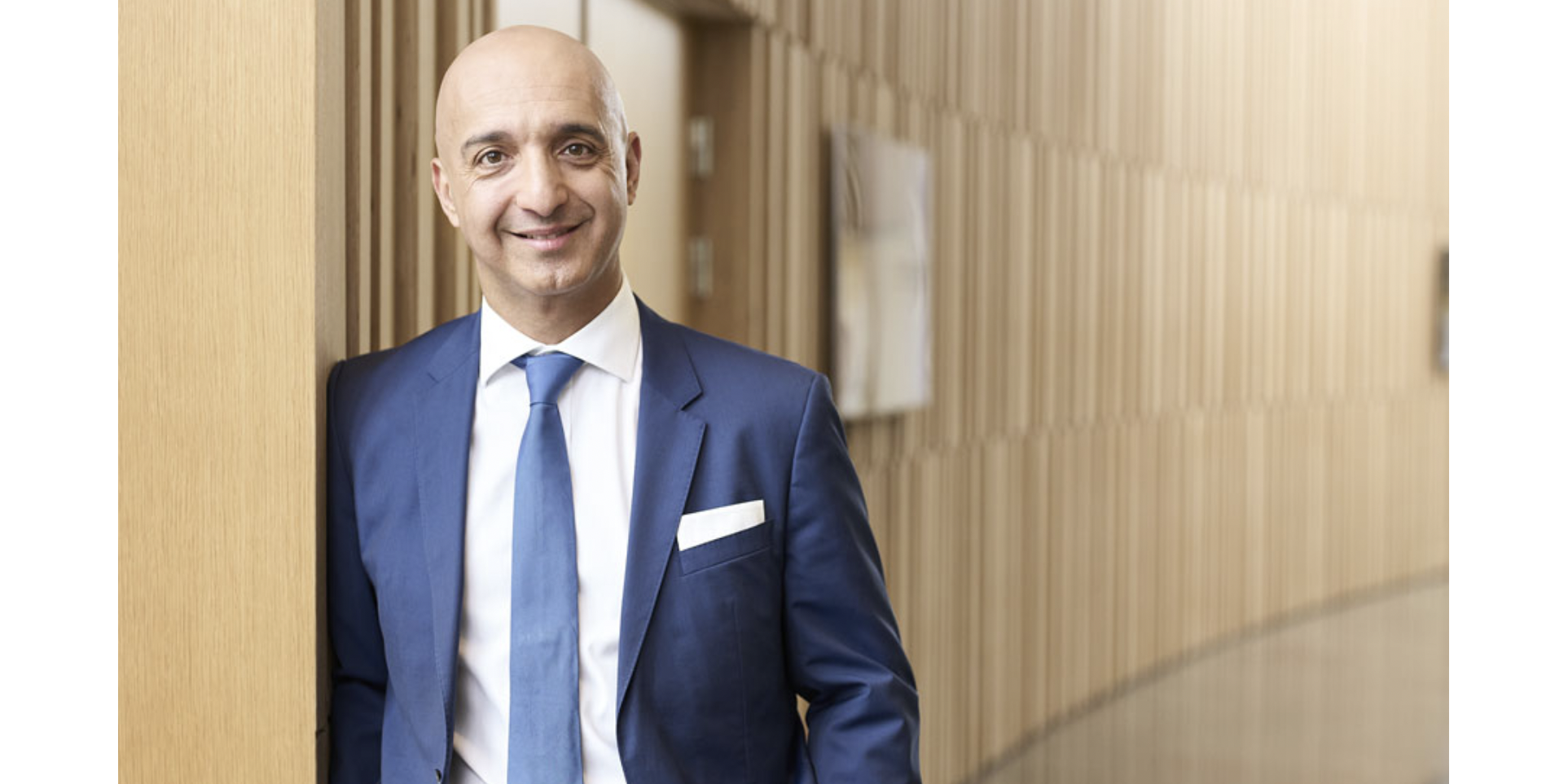 Auf dem Foto ist der neue Novo Nordisk CEO Maziar Mike Doustdar zu sehen.