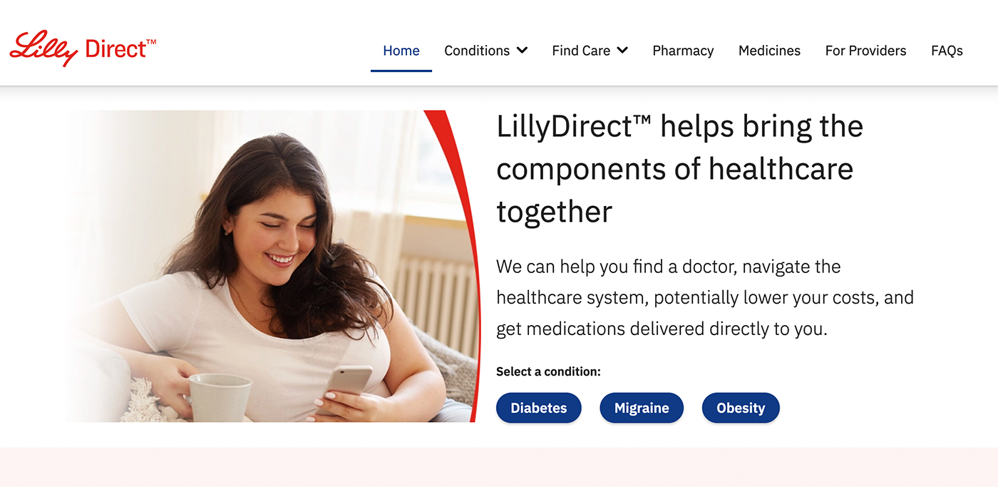 Lilly Direct: „The pharmacy experience, reimagined“