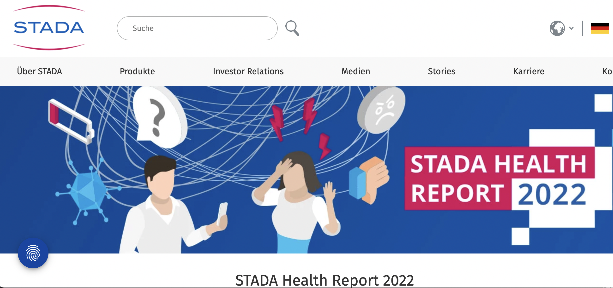 Stada Health Report 2022: Fokus Gesundheitsinformationen