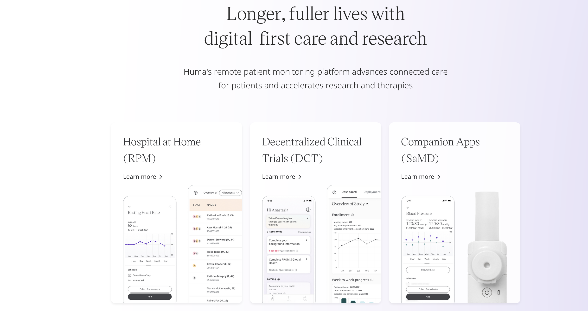 Huma und AstraZeneca wollen die digitale Patientenversorgung beschleunigen