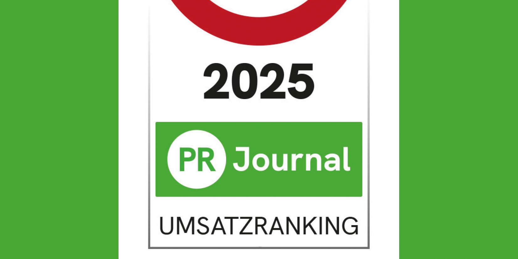 Auf dem Bild ist das Cover des PR-Journal Umsatzrankings zu sehen.