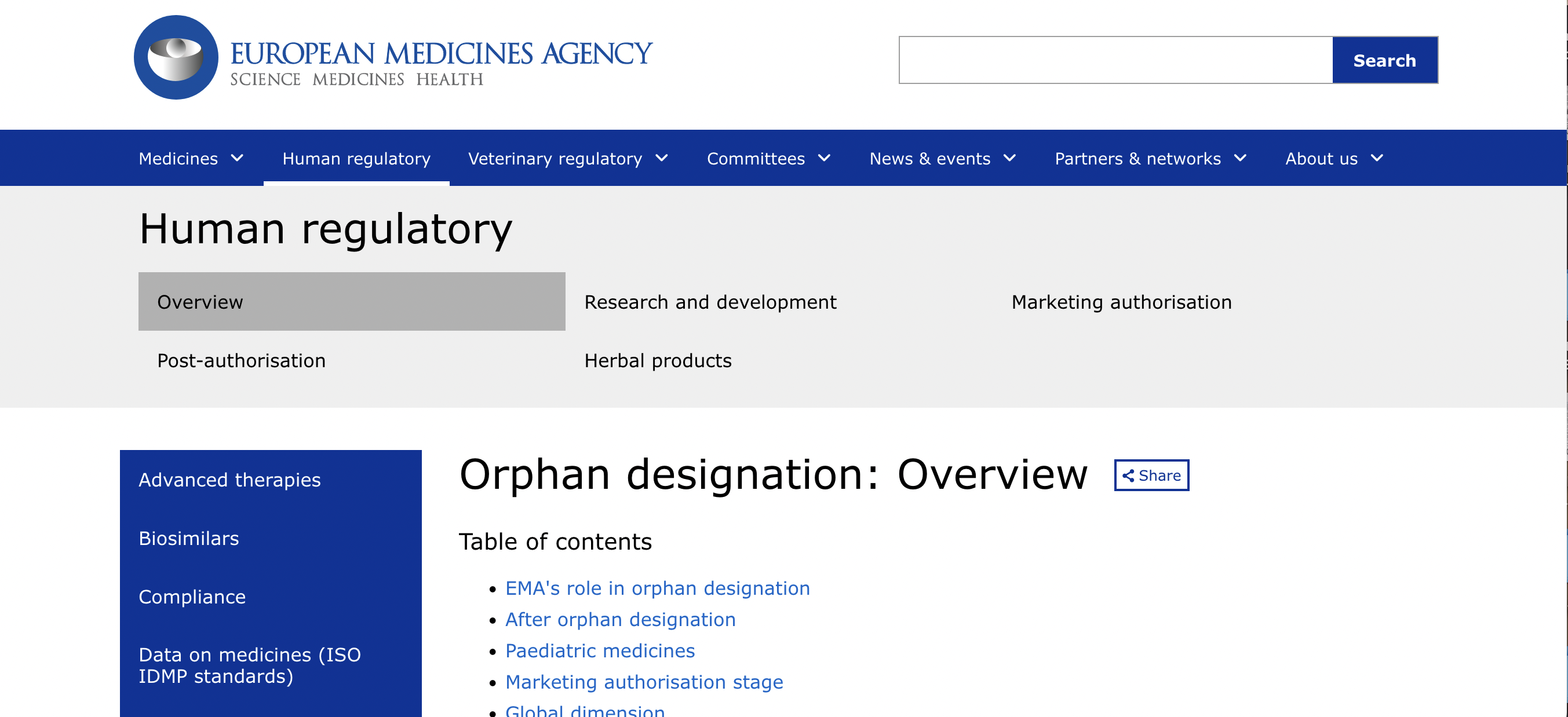Überarbeitung der EU-Reform für Orphan Drugs