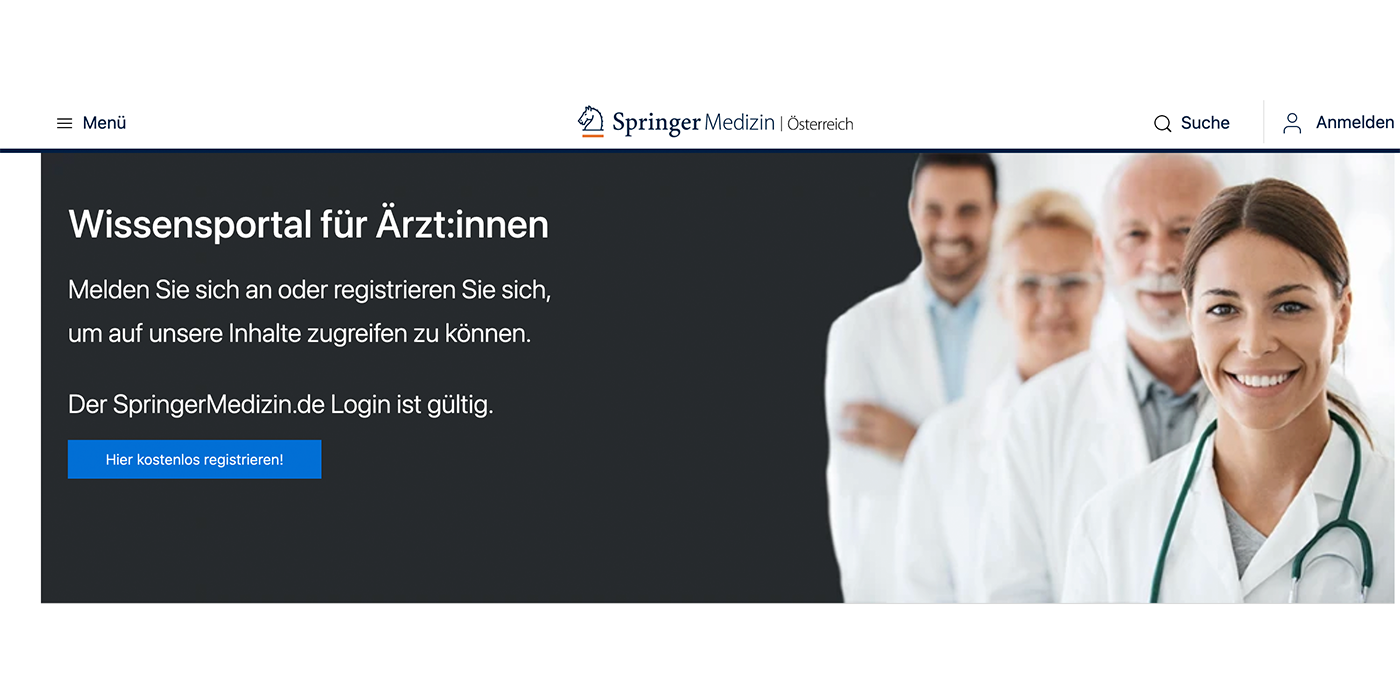 Unter neuer Leitung: Springer Medizin Österreich 