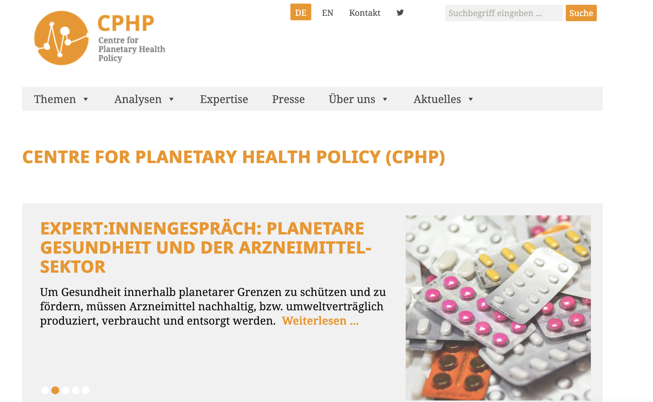 Start für das „Centre for Planetary Health Policy”