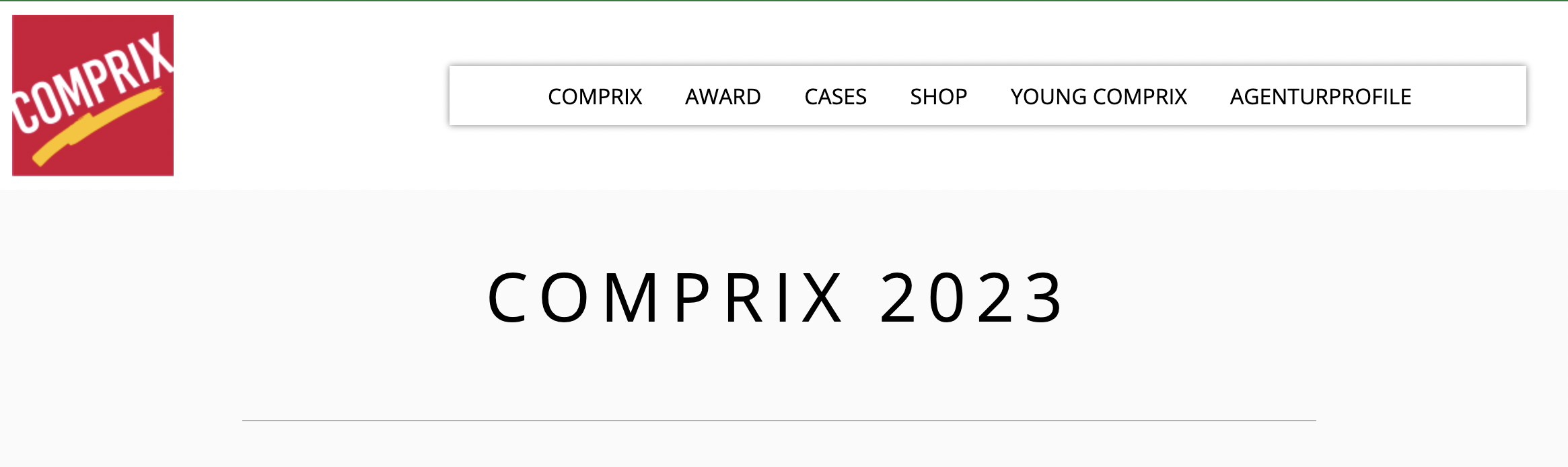 COMPRIX 2023: Ausschreibungsunterlagen vorbestellen