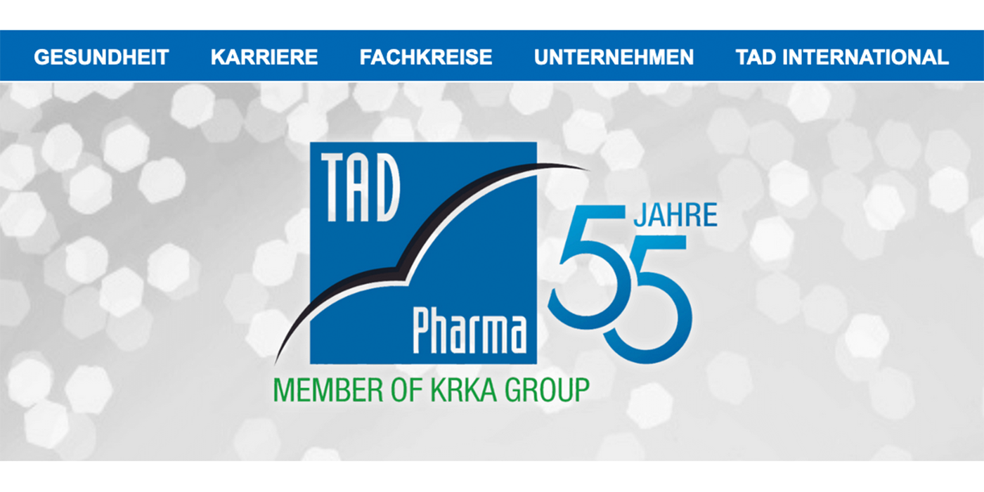 55 Jahre TAD Pharma